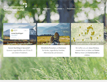 Tablet Screenshot of christusbund.de